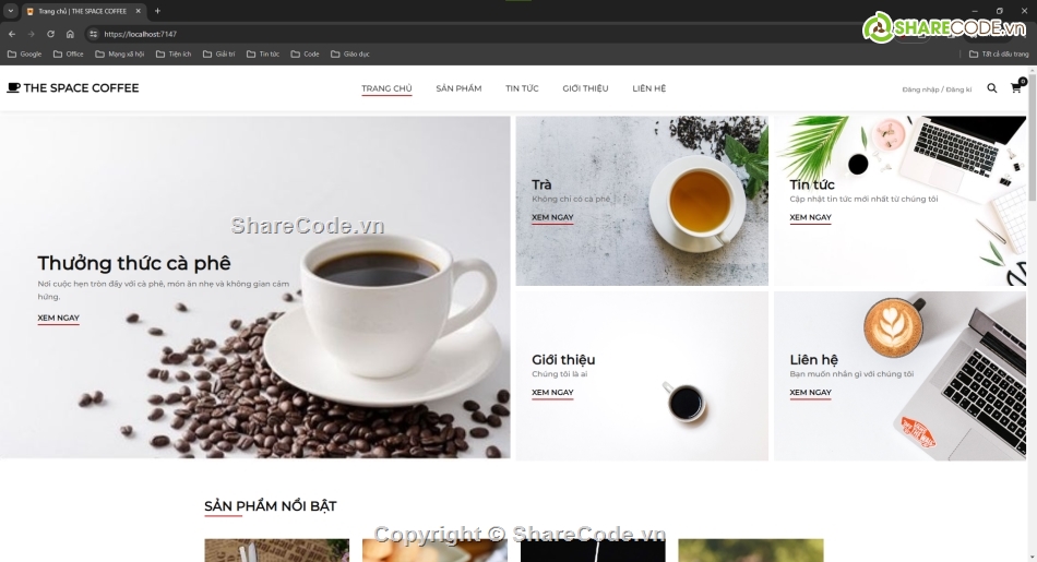 quản lí bán hàng,web bán cà phê,web cửa hàng,bán hàng
