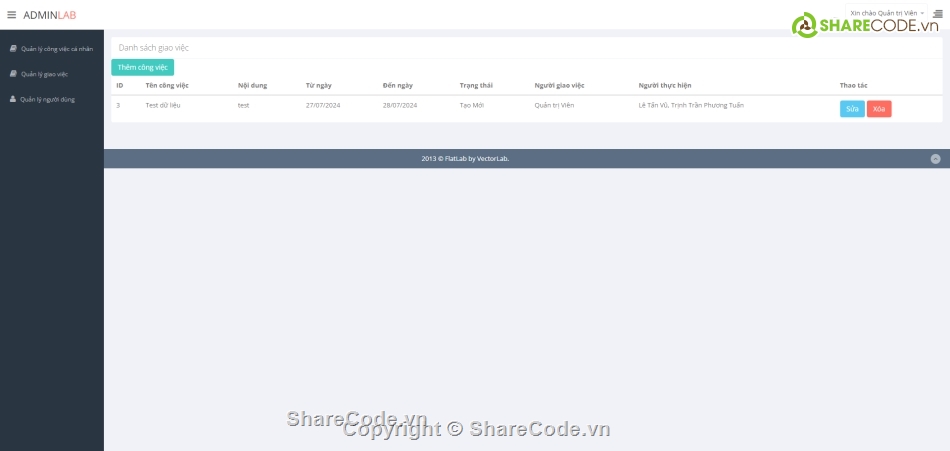 mvc asp.net,MVC,NET,Web MVC,Quản lý công việc