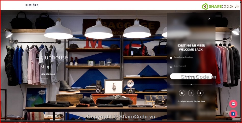 Code web,Source code web,Sharecode,Code đồ án,MVC,Shop