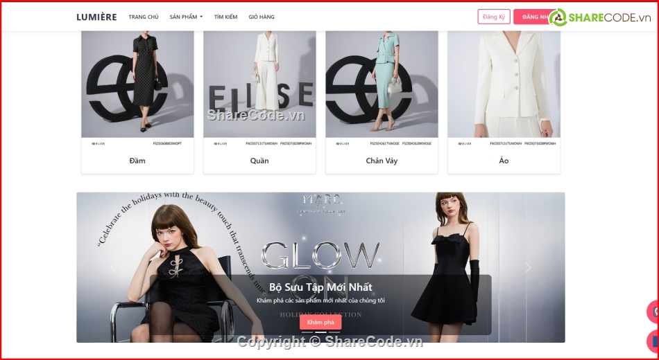 Code web,Source code web,Sharecode,Code đồ án,MVC,Shop