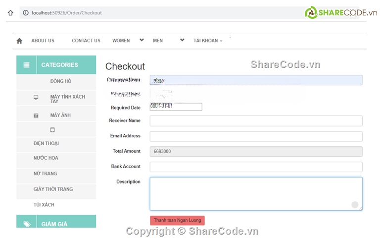 Bán hàng điện tử,đồ án web asp.net,đầy đủ báo cáo + slide