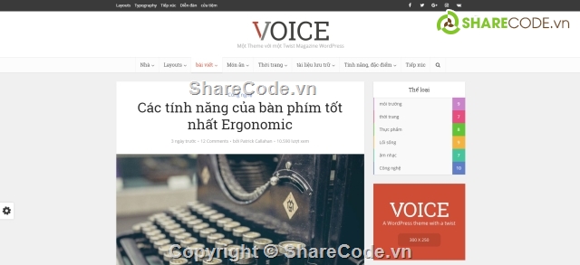 Web Tin Tức,web chuẩn seo,web wordpress,web news,theme wordpress