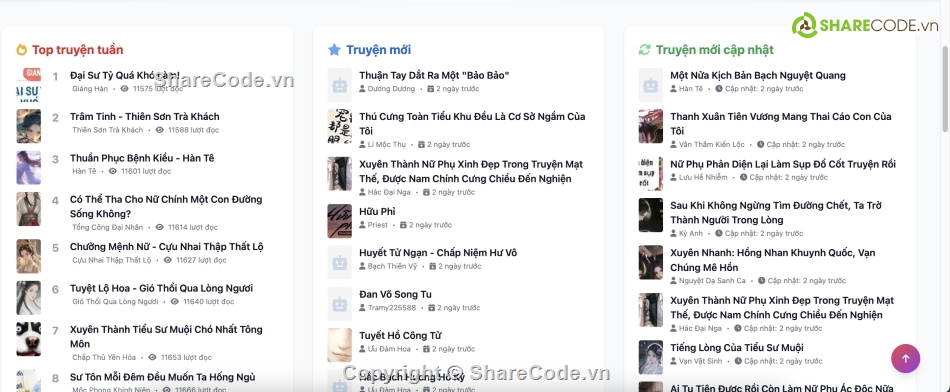 Source code web,Admin,quản lý,Code quản lý,Web Crawl,Code Web Truyện