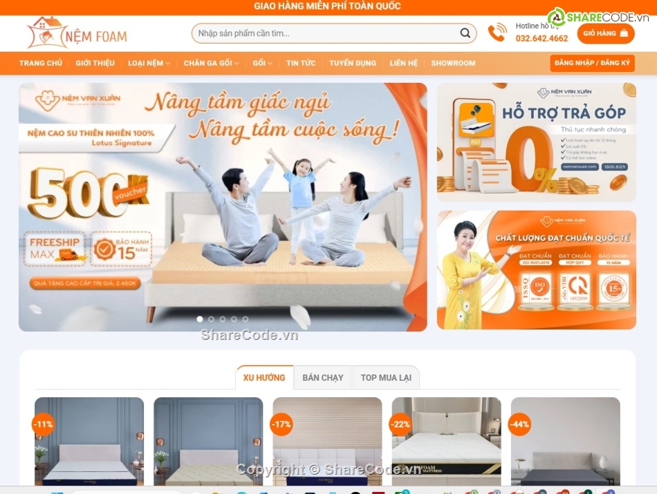 Web bán hàng WP,Web bán hàng,code web,share code,nệm,web wordpress