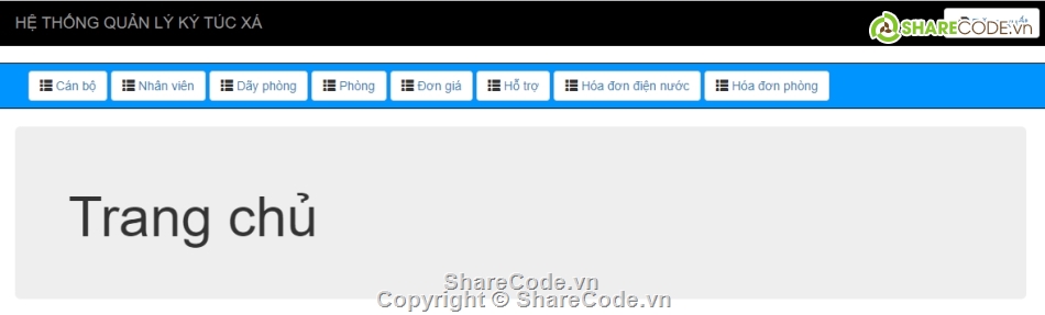 Website ASP.NET MVC5,ASP.NET MVC5,Web MVC,quản lý ký túc xá,ký túc xá