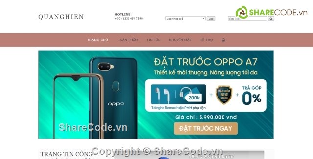 code bán điện thoại,Website bán điện thoại,Code website bán điện thoại,website bán hàng