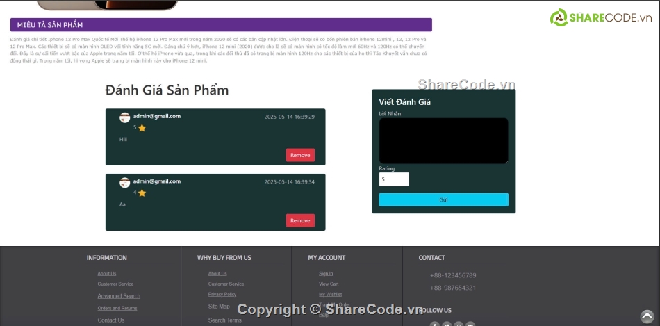Website bán điện thoại php,website bán điện thoại php mvc,website bán điện thoại php full chức năng,website bán điện thoại php giá rẻ