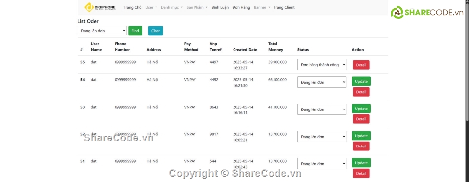 Website bán điện thoại php,website bán điện thoại php mvc,website bán điện thoại php full chức năng,website bán điện thoại php giá rẻ