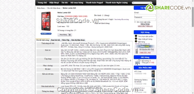 code bán điện thoại,website bán hàng,code dien thoai di dong,thương mại điện tử,đồ án asp.net,website bán hàng điện thoại