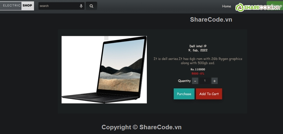 Website php,laptop online,bán,online,php mysql,css