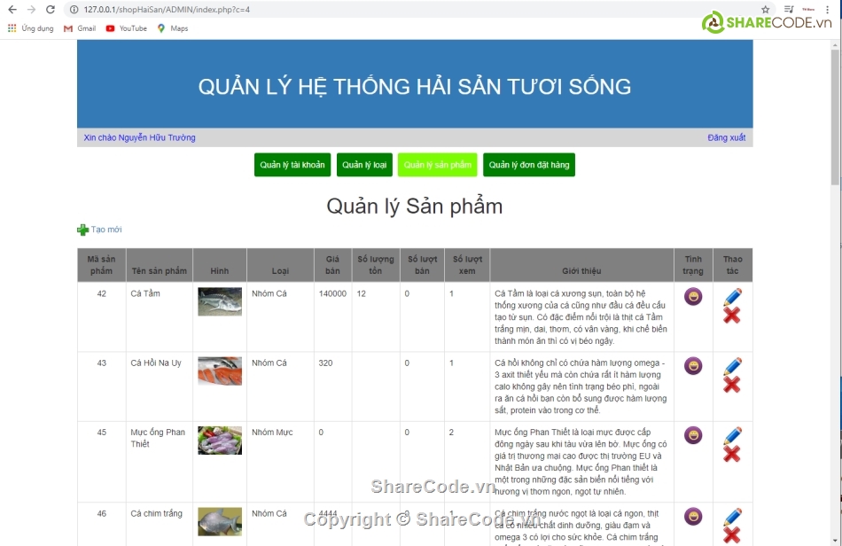 Website php,php thuần,bán