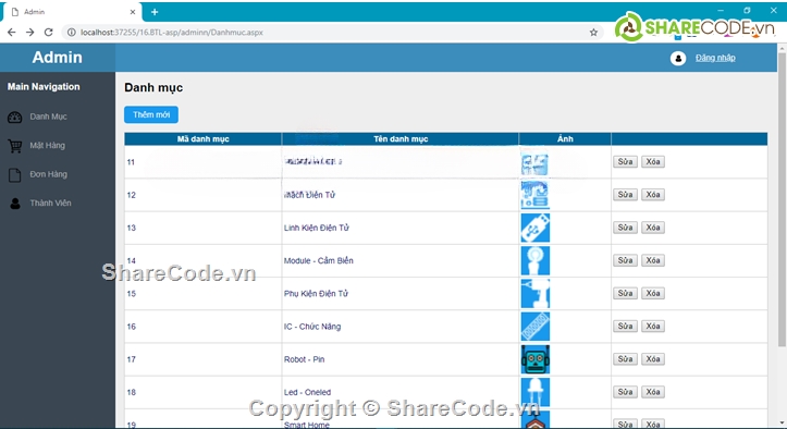 full báo cáo,website,asp