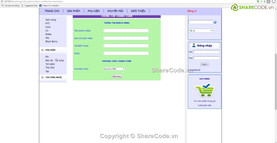 php thuần,website đẹp,web bán hàng php