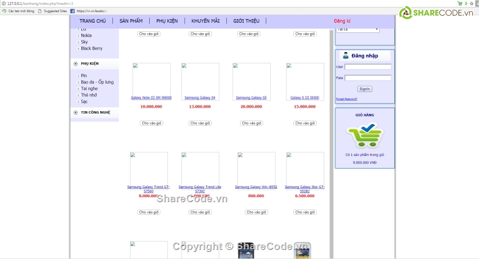 php thuần,website đẹp,web bán hàng php