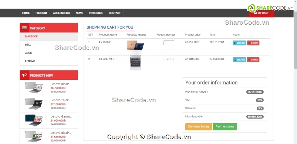 Website bán hàng,Web bán hàng,php thuần,Website php