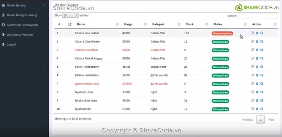 Laravel,code website bán hàng,code bán hàng