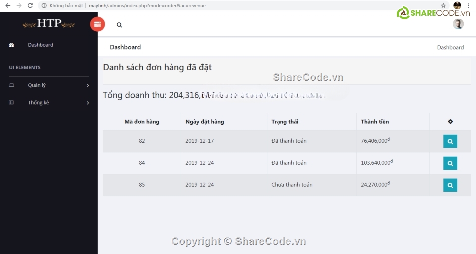 php thuần,web bán hàng php,website bán máy tính