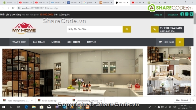 website nội thất,code bán nội thất,web kinh doanh nội thất,source bán nội thất