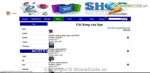 web php,web bán hàng php,shop di động,Website bán hàng php