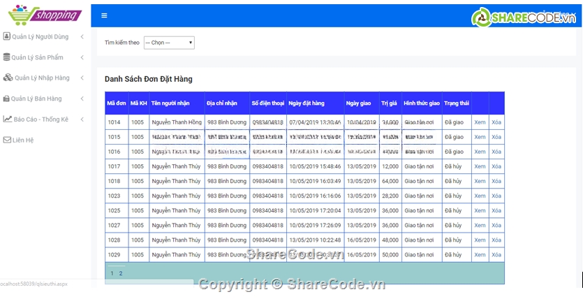 giao diện web,full báo cáo,báo cáo,website
