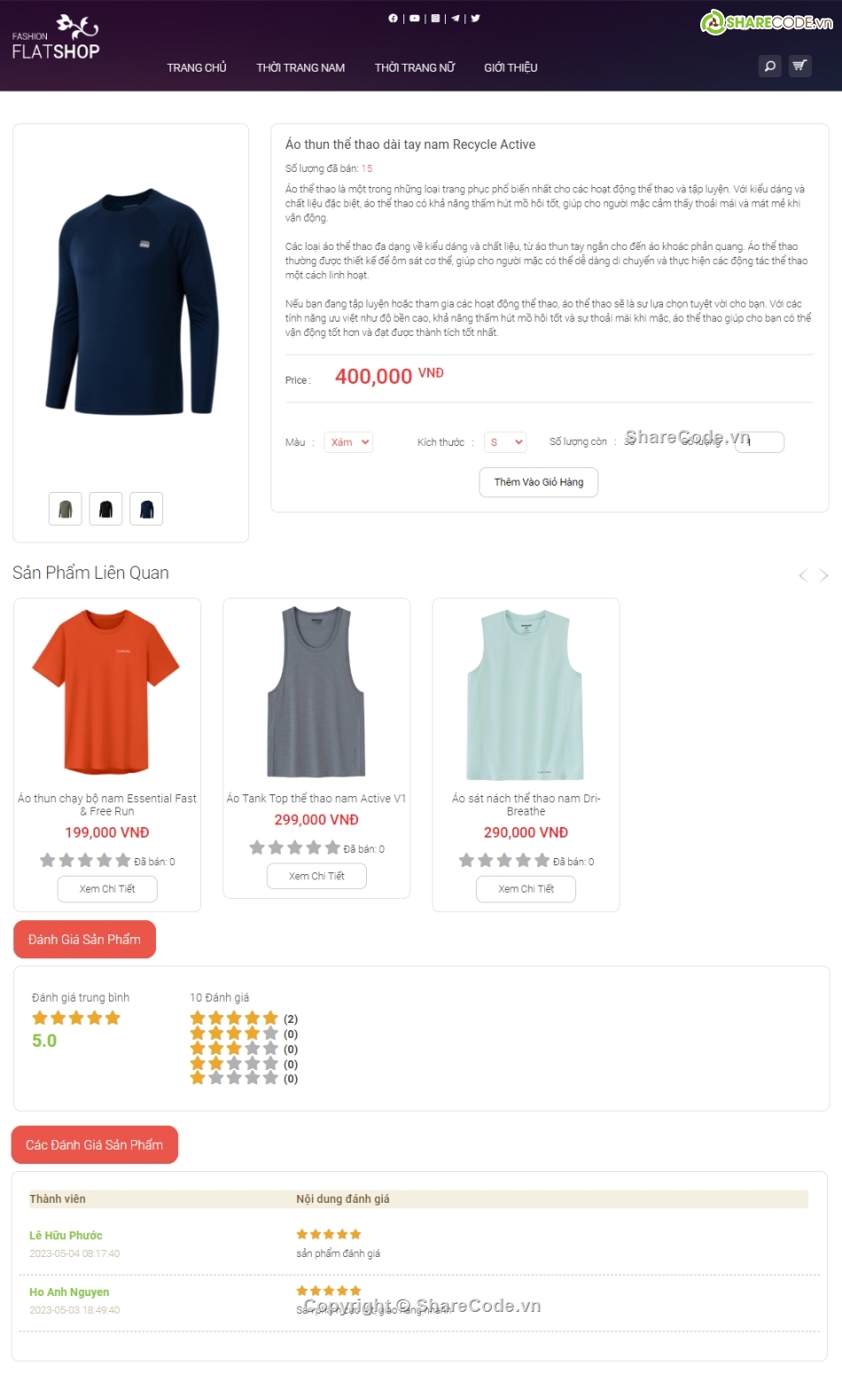 Website bán hàng,Web thời trang,laravel php,báo cáo + slide,Source code web,Code PHP