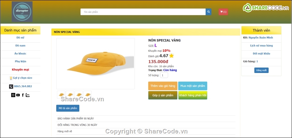 PHP Thuần,Shop thời trang,giao diện đẹp