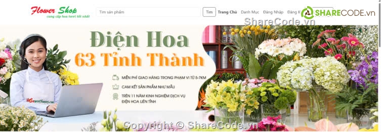 bán hoa,SQL,website bán hoa,code web ban hang full bao cao,full báo cáo và slide