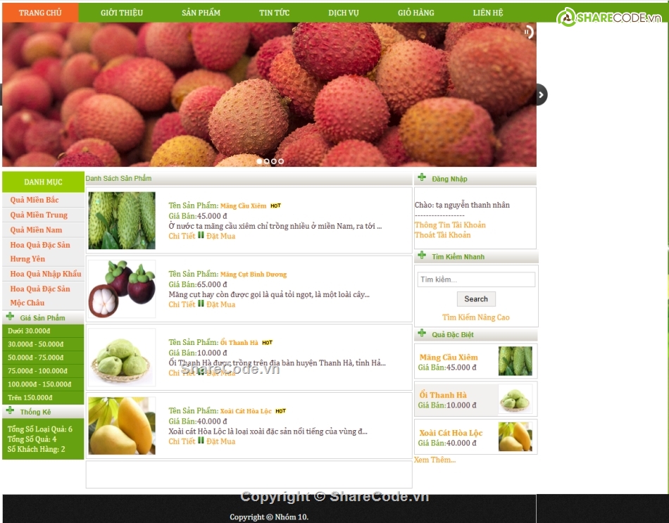 bán hoa,website bán hoa,web bán hoa quả