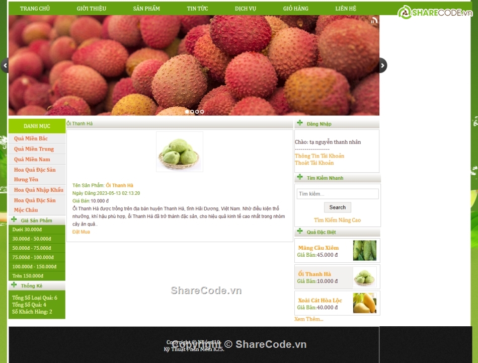 bán hoa,website bán hoa,web bán hoa quả