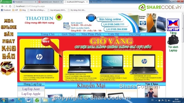 website bán laptop,full báo cáo và slide,database sql,source code website bán latop,website bán hàng mô hình 3 tầng,code c# website bán laptop