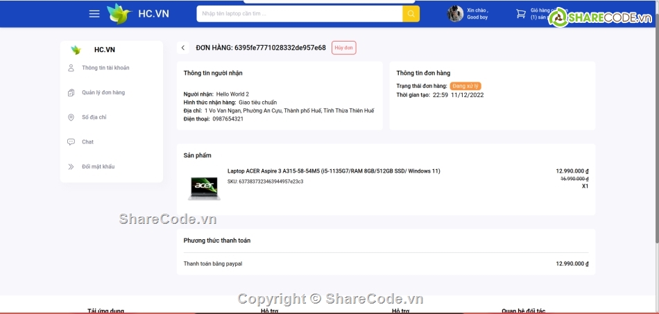 website,website đẹp,bán laptop