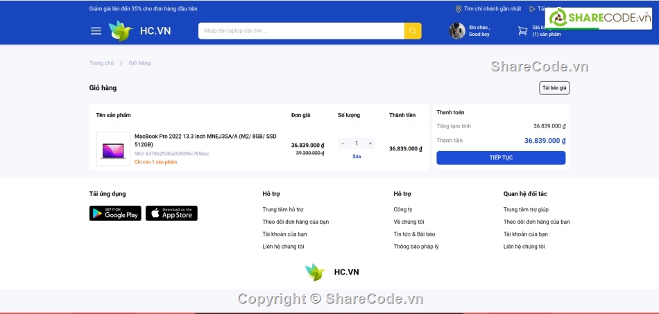 website,website đẹp,bán laptop