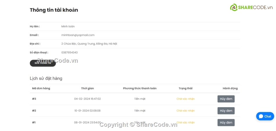 Code web,Source code web,Sharecode,Code đồ án,Web bán hàng,Source code game