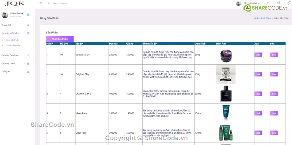 Bán mỹ phẩm nam,asp.net web form,đồ án web asp.net,Web bán hàng,đồ án c#