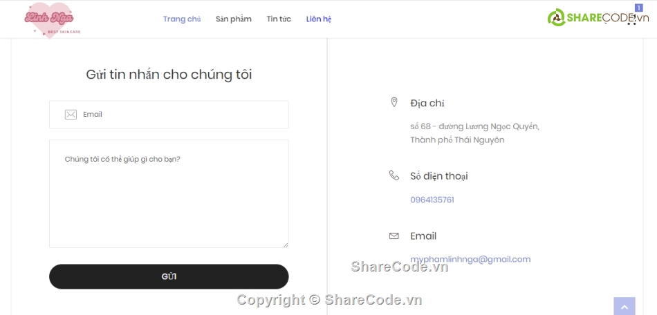 bán mỹ phẩm,C #,thuong mai dien tu,website bán hàng