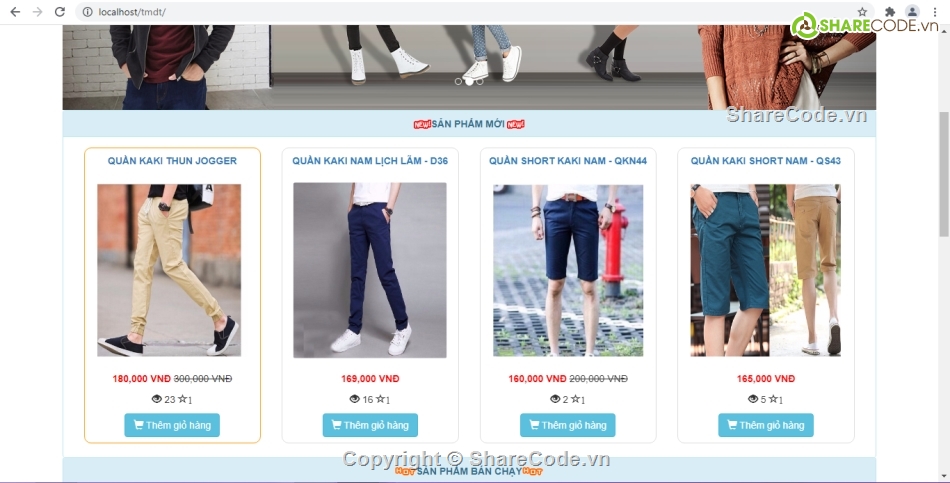 php thuần,web bán quần áo,đầy đủ chức năng