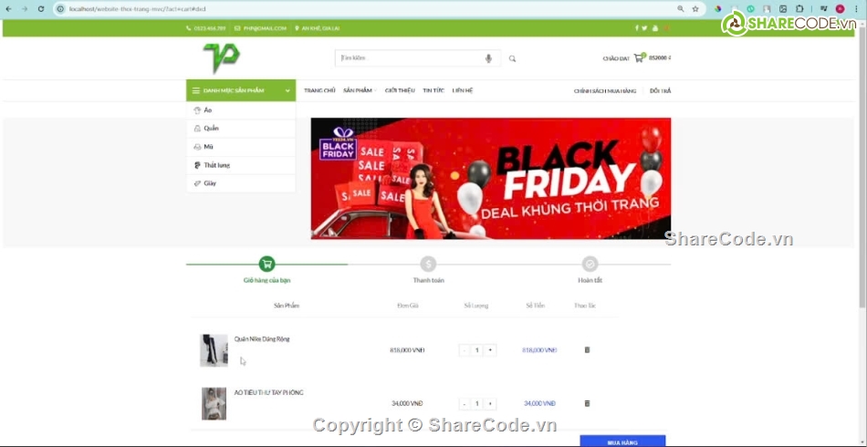 web bán quần áo,code web bán quần áo php mcv,web bán quần áo mvc,web bán quần áo php,web php