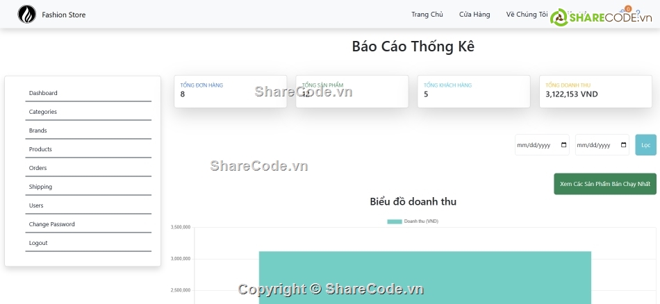 Laravel,reactjs,Quần,Áo