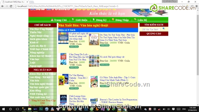 Website bán hàng,website bán sách,thương mại điện tử,mvc asp.net,web bán hàng