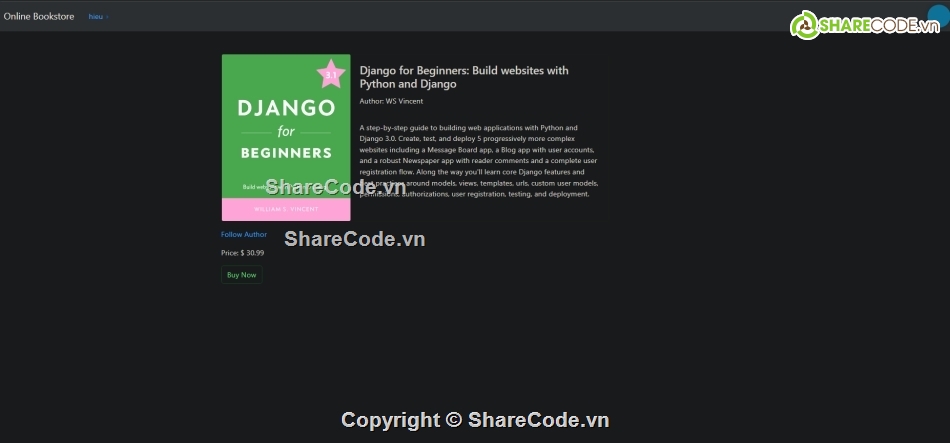 python,bán sách online,django,bán,online,full chức năng