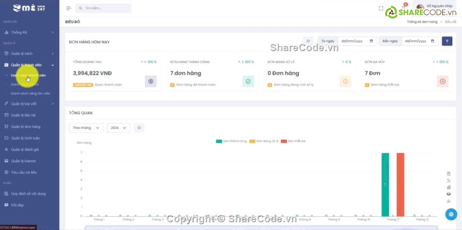 web bán sách,mysql,web bán sách laravel,laravel