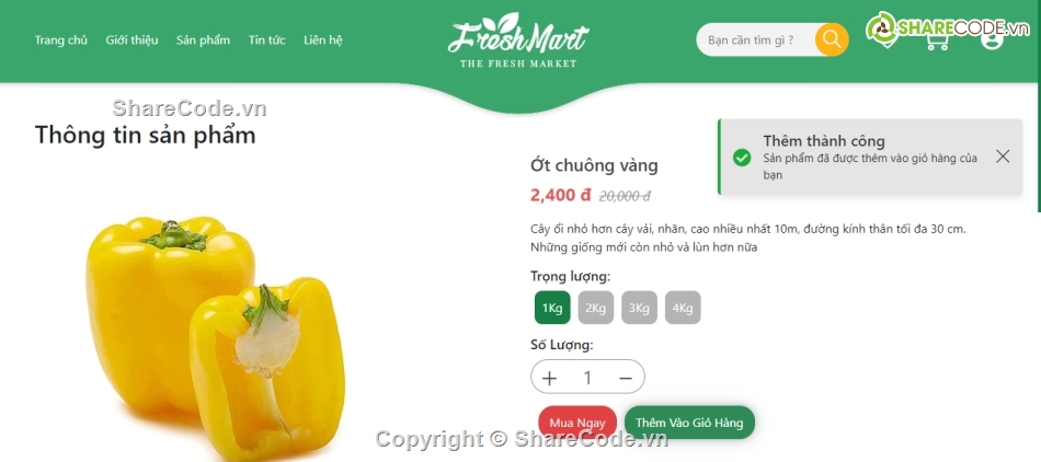 website bán rau củ,website bán hàng,web bán hàng,theme html,Website bán rau