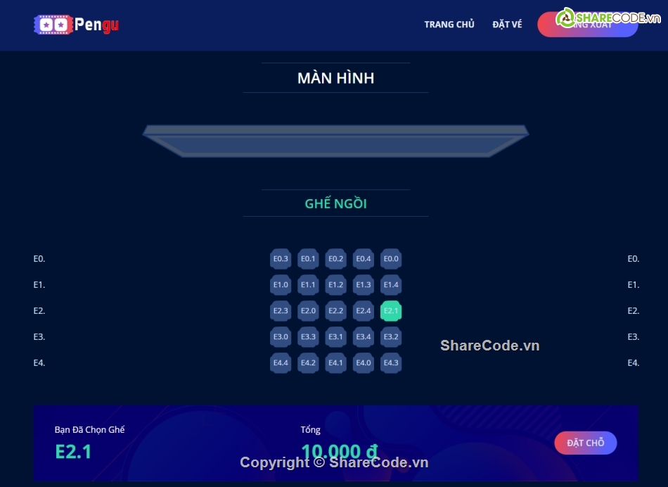 Web xem phim,bán vé,xem phim,Website xem phim