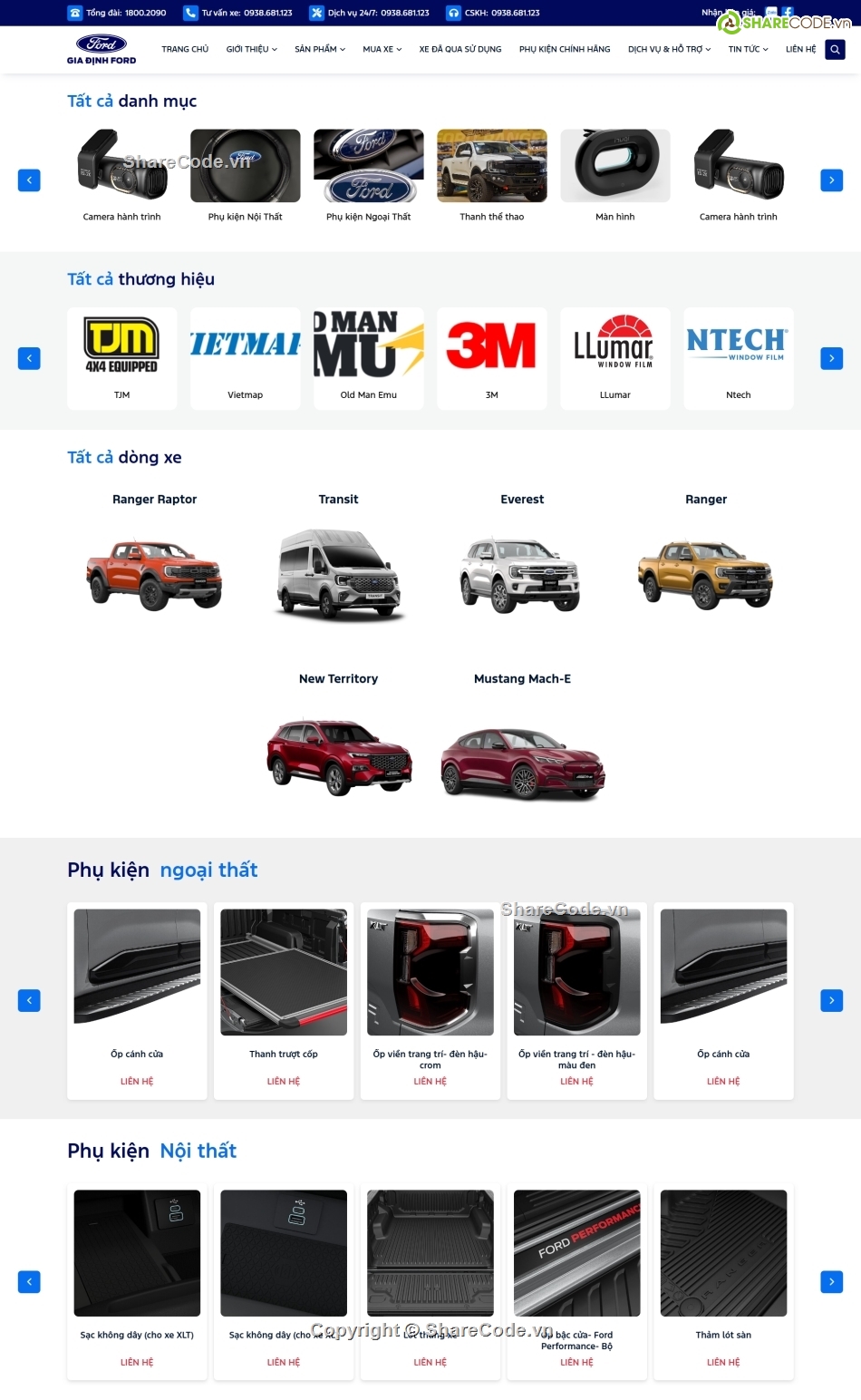 Website bán xe ô tô,Showroom ô tô,website ô tô,Website giới thiệu dịch vụ,dịch vụ ô tô,web ô tô