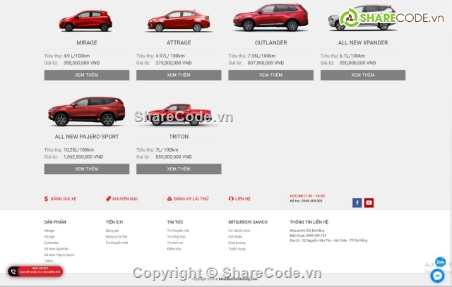 theme wordpress,web bán xe ô tô,web bán xe mitsubishi,theme wordpress bán xe,Website bán xe ô tô