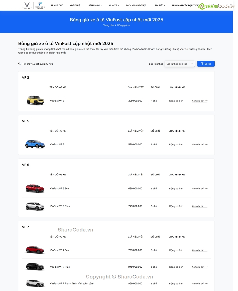 Website bán xe ô tô,bán xe ô tô,xe ô tô,ô tô,website ô tô,web ô tô
