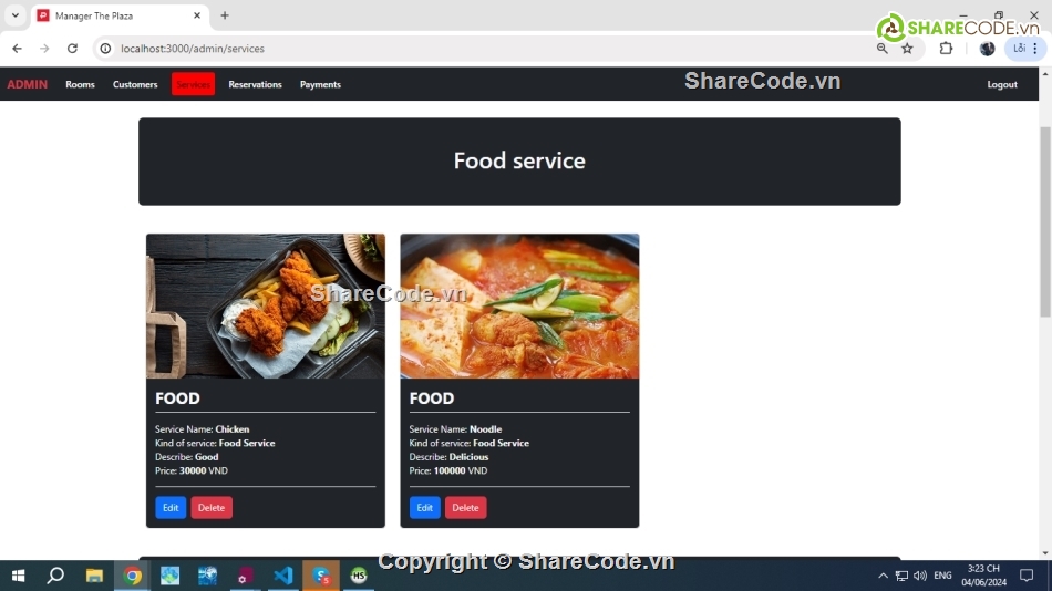 Share code web đặt phòng khách sạn,Source code web quản lý khách sạn,Website khách sạn