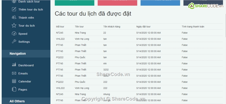 mvc asp.net core 3.1,Admin Page,Web Booking Tour Travel,Website Booking Tour Travel