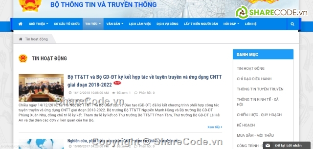 cổng thông tin điện tử,bộ thông tin và truyền thông,website cổng thông tin,web tin tức