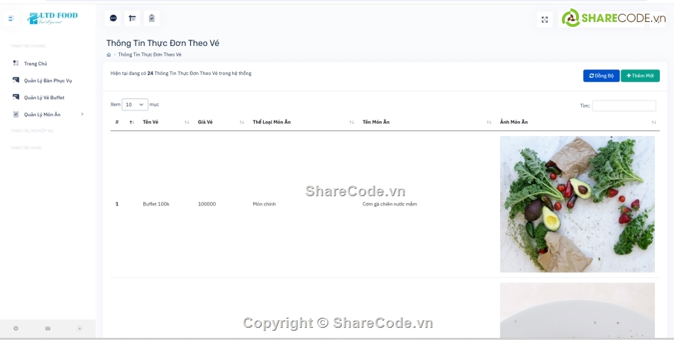 quán ăn,Website quán ăn,đặt bàn